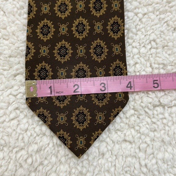 Giorgio Armani Cravatte Tie 100% Silk Vintage - Picture 4 of 7